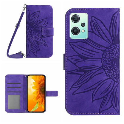 Skin Feel Sun Flower Pattern Flip Leather Phone Case with Lanyard, For Realme 9 4G/Realme 9 Pro+ 5G, For Realme 9 Pro 5G, For Realme 9i/A36/A76/A96 4G, For Realme 10 4G, For Realme 10 5G, For Realme C11, For Realme C12/C15/C25, For Realme C20/C21      ...