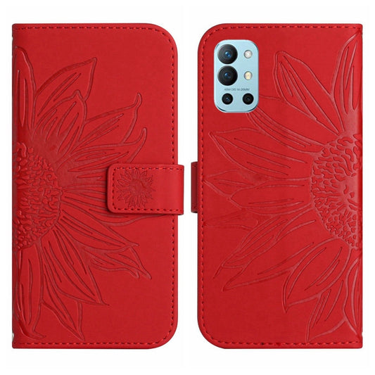 Skin Feel Sun Flower Pattern Flip Leather Phone Case with Lanyard, For OnePlus 9R, For OnePlus 10 Pro, For OnePlus 10R, For OnePlus 10T, For OnePlus Nord 2, For OnePlus Nord 2T, For OnePlus Nord CE 5G, For OnePlus Nord CE 2 5G                          ...