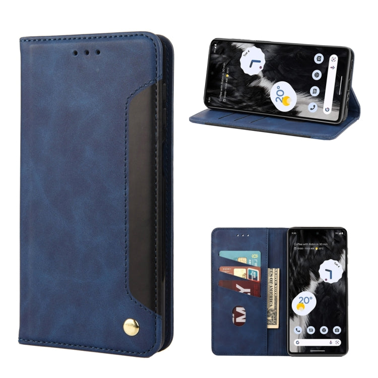 Skin Feel Splicing Leather Phone Case, For Samsung Galaxy A14 5G, For Xiaomi 12T / 12T Pro / Redmi K50 Ultra, For Google Pixel 7 5G, For Google Pixel 7 Pro 5G