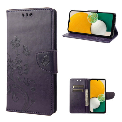 Butterfly Flower Pattern Flip Leather Phone Case, For Samsung Galaxy A14 5G, For Xiaomi 12T / 12T Pro / Redmi K50 Ultra, For Google Pixel 7 5G, For Google Pixel 7 Pro 5G