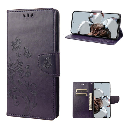 Butterfly Flower Pattern Flip Leather Phone Case, For Samsung Galaxy A14 5G, For Xiaomi 12T / 12T Pro / Redmi K50 Ultra, For Google Pixel 7 5G, For Google Pixel 7 Pro 5G