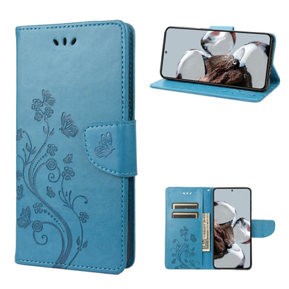 Butterfly Flower Pattern Flip Leather Phone Case, For Samsung Galaxy A14 5G, For Xiaomi 12T / 12T Pro / Redmi K50 Ultra, For Google Pixel 7 5G, For Google Pixel 7 Pro 5G