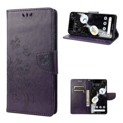Butterfly Flower Pattern Flip Leather Phone Case, For Samsung Galaxy A14 5G, For Xiaomi 12T / 12T Pro / Redmi K50 Ultra, For Google Pixel 7 5G, For Google Pixel 7 Pro 5G