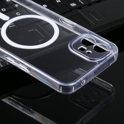 Magsafe Clear Acrylic Four Corner Airbags TPU Phone Case, For Nothing Phone 1