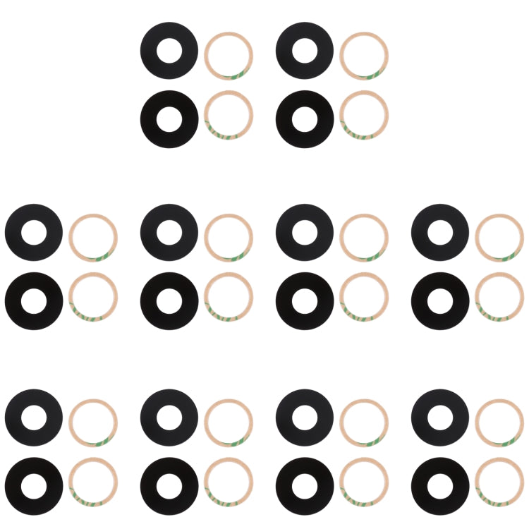 10 PCS Back Camera Lens, For Xiaomi Redmi Note 11SE, For Xiaomi Poco F4 GT, For Xiaomi Redmi K40S/Poco F4, For Xiaomi Redmi Note 11E/Redmi 10 5G/Redmi 11 Prime 5G, For Xiaomi Black Shark 4S/Black Shark 4S Pro, For OPPO Reno7 5G/Reno7 5G China����������...