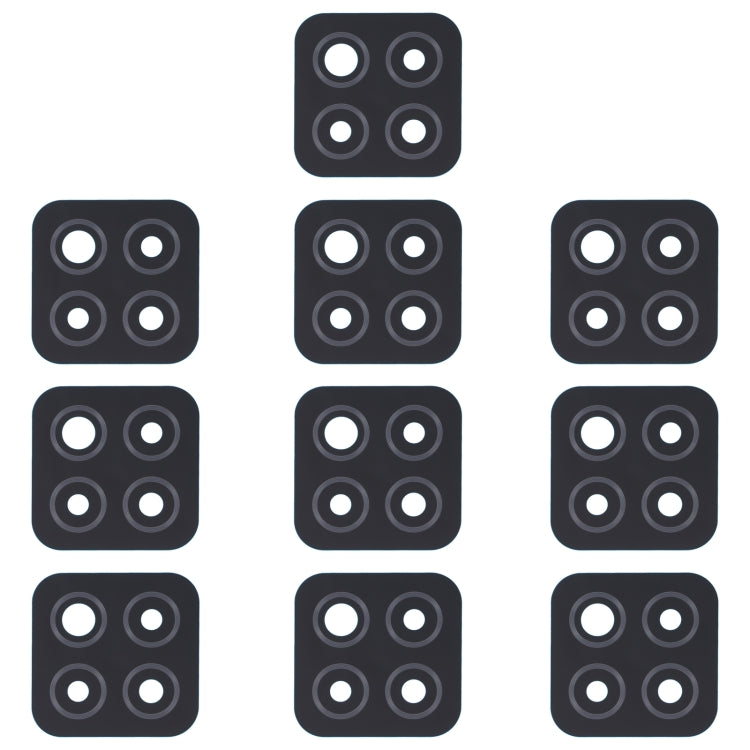 10 PCS Back Camera Lens, For Xiaomi Redmi Note 11SE, For Xiaomi Poco F4 GT, For Xiaomi Redmi K40S/Poco F4, For Xiaomi Redmi Note 11E/Redmi 10 5G/Redmi 11 Prime 5G, For Xiaomi Black Shark 4S/Black Shark 4S Pro, For OPPO Reno7 5G/Reno7 5G China����������...