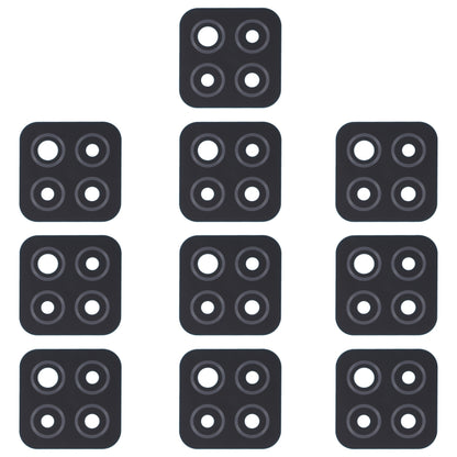 10 PCS Back Camera Lens, For Xiaomi Redmi Note 11SE, For Xiaomi Poco F4 GT, For Xiaomi Redmi K40S/Poco F4, For Xiaomi Redmi Note 11E/Redmi 10 5G/Redmi 11 Prime 5G, For Xiaomi Black Shark 4S/Black Shark 4S Pro, For OPPO Reno7 5G/Reno7 5G China����������...