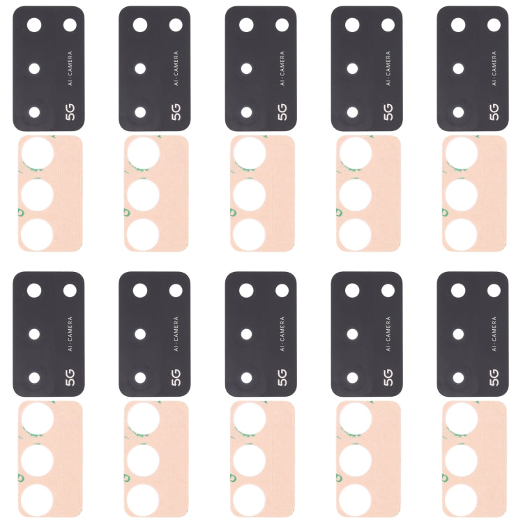10 PCS Back Camera Lens, For Xiaomi Redmi Note 11SE, For Xiaomi Poco F4 GT, For Xiaomi Redmi K40S/Poco F4, For Xiaomi Redmi Note 11E/Redmi 10 5G/Redmi 11 Prime 5G, For Xiaomi Black Shark 4S/Black Shark 4S Pro, For OPPO Reno7 5G/Reno7 5G China����������...