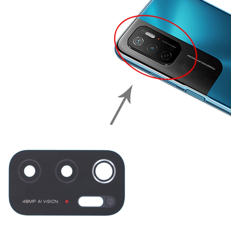 10 PCS Back Camera Lens, For Xiaomi Redmi Note 11SE, For Xiaomi Poco F4 GT, For Xiaomi Redmi K40S/Poco F4, For Xiaomi Redmi Note 11E/Redmi 10 5G/Redmi 11 Prime 5G, For Xiaomi Black Shark 4S/Black Shark 4S Pro, For OPPO Reno7 5G/Reno7 5G China����������...