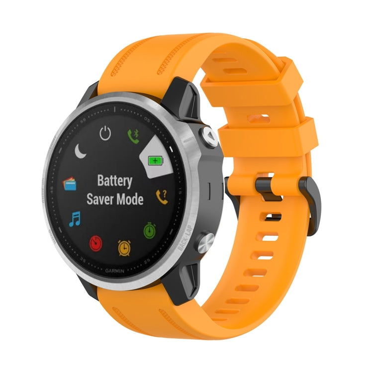 For Garmin Fenix 6S 20mm Quick Release Official Texture Wrist Strap Watchband, with Plastic Button