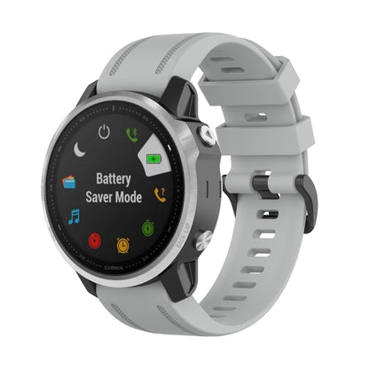 For Garmin Fenix 6S 20mm Quick Release Official Texture Wrist Strap Watchband, with Plastic Button