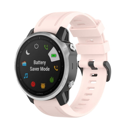 For Garmin Fenix 6S 20mm Quick Release Official Texture Wrist Strap Watchband, with Plastic Button