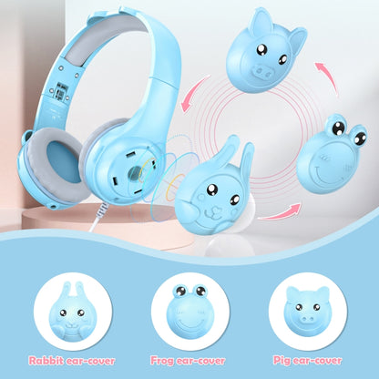 SoulBytes S31 Kids Wired Over-Ear Earphone with Microphone, Length: 1.5m