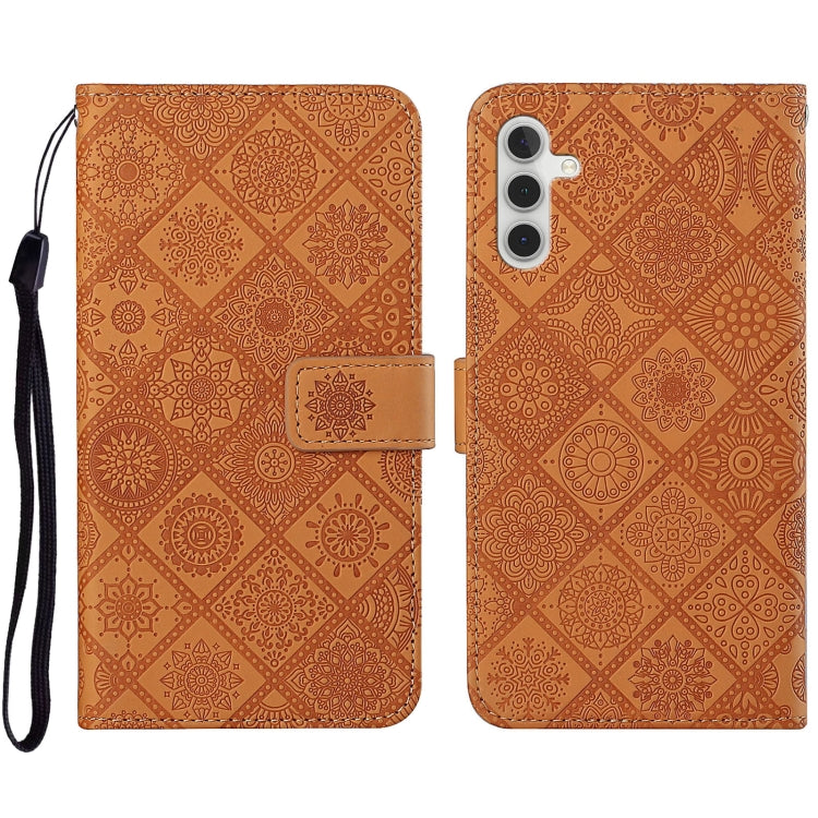 Ethnic Style Embossed Pattern Leather Phone Case, For Samsung Galaxy A14 5G, For Samsung Galaxy A23e, For OPPO A17, For OPPO A57 2022, For OPPO Reno8, For OPPO Reno8 Pro, For Samsung Galaxy S23 5G, For Samsung Galaxy S23+ 5G                            ...