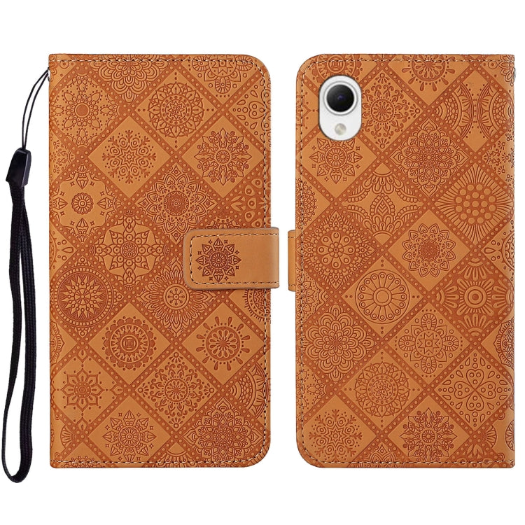 Ethnic Style Embossed Pattern Leather Phone Case, For Samsung Galaxy A14 5G, For Samsung Galaxy A23e, For OPPO A17, For OPPO A57 2022, For OPPO Reno8, For OPPO Reno8 Pro, For Samsung Galaxy S23 5G, For Samsung Galaxy S23+ 5G                            ...