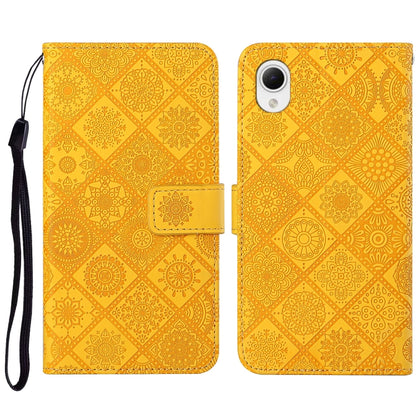 Ethnic Style Embossed Pattern Leather Phone Case, For Samsung Galaxy A14 5G, For Samsung Galaxy A23e, For OPPO A17, For OPPO A57 2022, For OPPO Reno8, For OPPO Reno8 Pro, For Samsung Galaxy S23 5G, For Samsung Galaxy S23+ 5G                            ...
