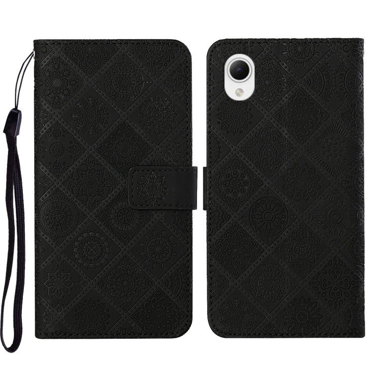 Ethnic Style Embossed Pattern Leather Phone Case, For Samsung Galaxy A14 5G, For Samsung Galaxy A23e, For OPPO A17, For OPPO A57 2022, For OPPO Reno8, For OPPO Reno8 Pro, For Samsung Galaxy S23 5G, For Samsung Galaxy S23+ 5G                            ...