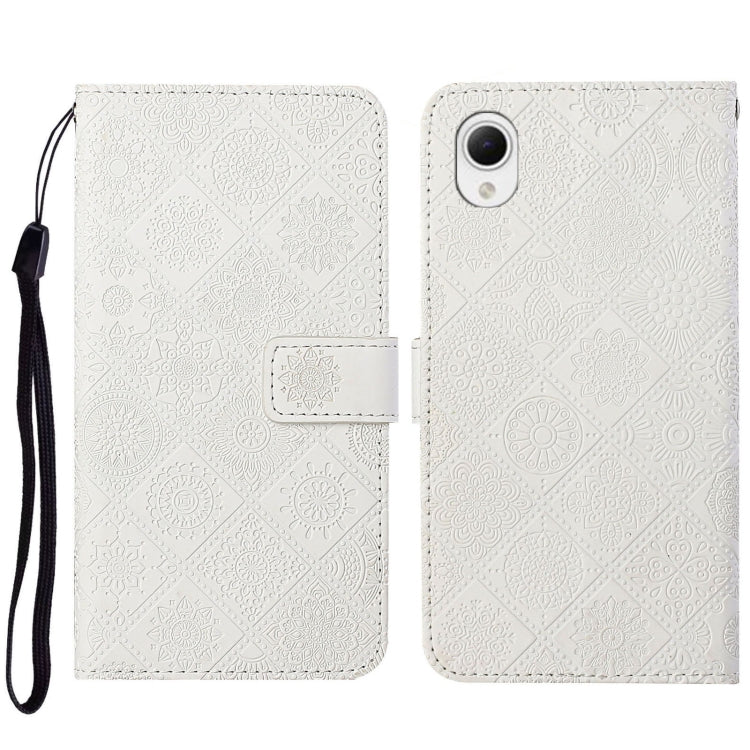 Ethnic Style Embossed Pattern Leather Phone Case, For Samsung Galaxy A14 5G, For Samsung Galaxy A23e, For OPPO A17, For OPPO A57 2022, For OPPO Reno8, For OPPO Reno8 Pro, For Samsung Galaxy S23 5G, For Samsung Galaxy S23+ 5G                            ...