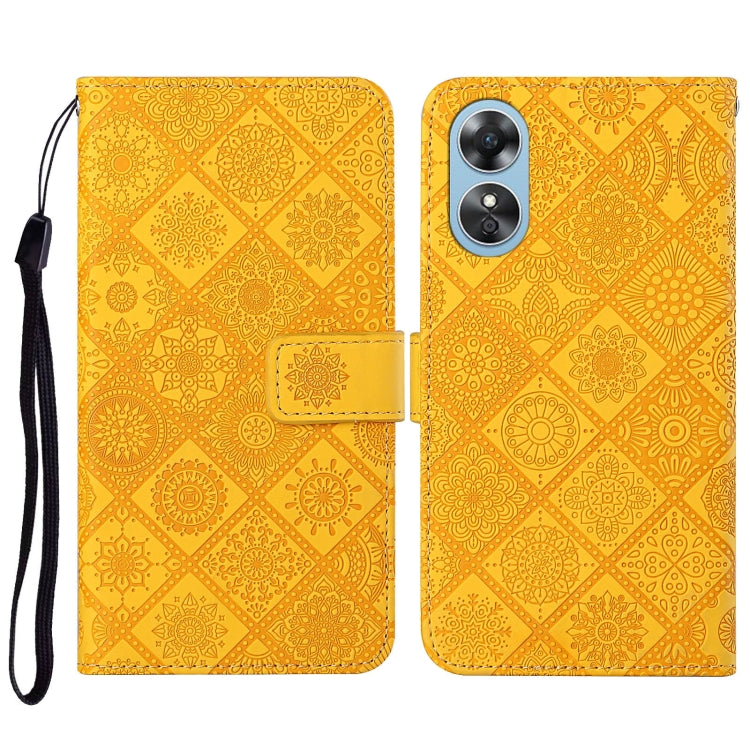 Ethnic Style Embossed Pattern Leather Phone Case, For Samsung Galaxy A14 5G, For Samsung Galaxy A23e, For OPPO A17, For OPPO A57 2022, For OPPO Reno8, For OPPO Reno8 Pro, For Samsung Galaxy S23 5G, For Samsung Galaxy S23+ 5G                            ...