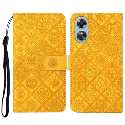Ethnic Style Embossed Pattern Leather Phone Case, For Samsung Galaxy A14 5G, For Samsung Galaxy A23e, For OPPO A17, For OPPO A57 2022, For OPPO Reno8, For OPPO Reno8 Pro, For Samsung Galaxy S23 5G, For Samsung Galaxy S23+ 5G                            ...