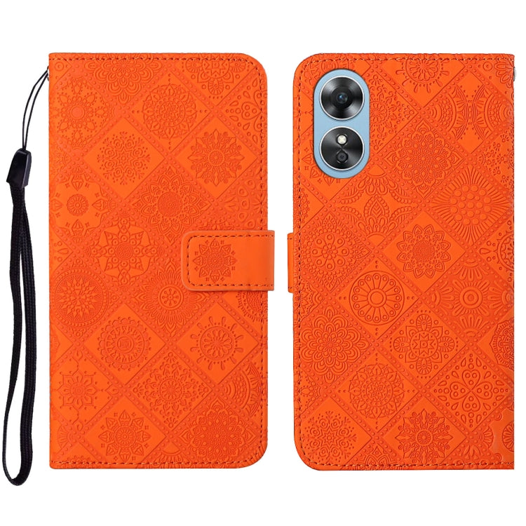 Ethnic Style Embossed Pattern Leather Phone Case, For Samsung Galaxy A14 5G, For Samsung Galaxy A23e, For OPPO A17, For OPPO A57 2022, For OPPO Reno8, For OPPO Reno8 Pro, For Samsung Galaxy S23 5G, For Samsung Galaxy S23+ 5G                            ...