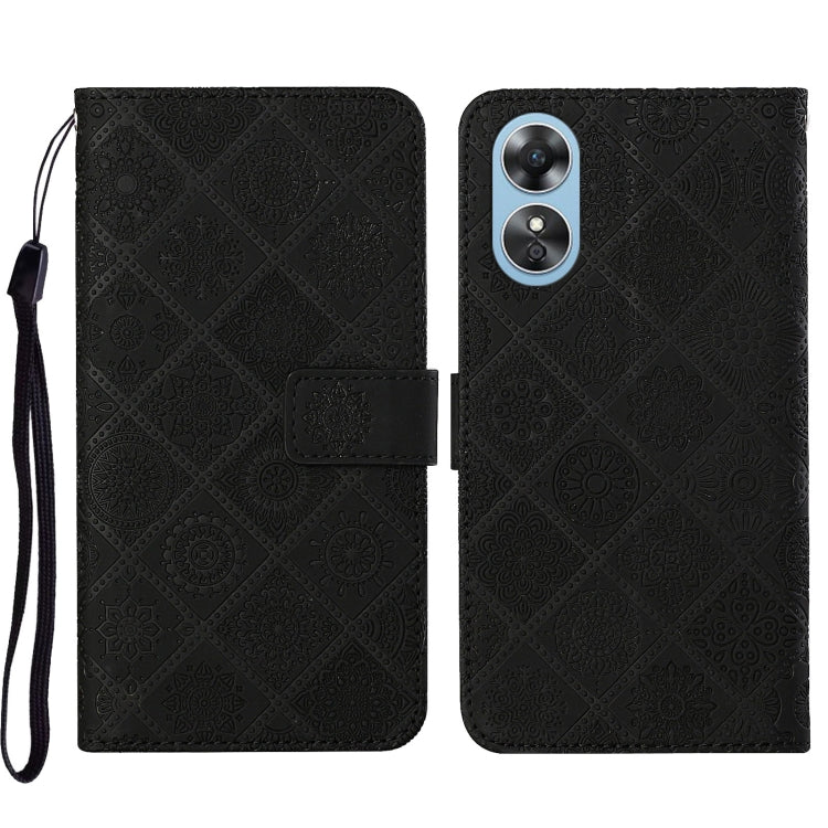 Ethnic Style Embossed Pattern Leather Phone Case, For Samsung Galaxy A14 5G, For Samsung Galaxy A23e, For OPPO A17, For OPPO A57 2022, For OPPO Reno8, For OPPO Reno8 Pro, For Samsung Galaxy S23 5G, For Samsung Galaxy S23+ 5G                            ...