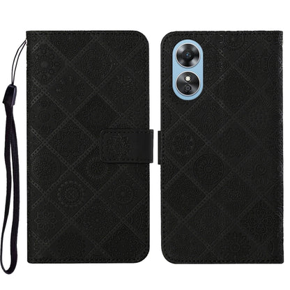 Ethnic Style Embossed Pattern Leather Phone Case, For Samsung Galaxy A14 5G, For Samsung Galaxy A23e, For OPPO A17, For OPPO A57 2022, For OPPO Reno8, For OPPO Reno8 Pro, For Samsung Galaxy S23 5G, For Samsung Galaxy S23+ 5G                            ...