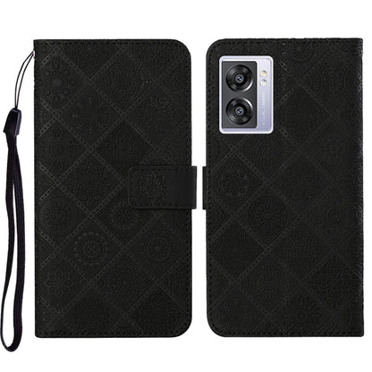 Ethnic Style Embossed Pattern Leather Phone Case, For Samsung Galaxy A14 5G, For Samsung Galaxy A23e, For OPPO A17, For OPPO A57 2022, For OPPO Reno8, For OPPO Reno8 Pro, For Samsung Galaxy S23 5G, For Samsung Galaxy S23+ 5G                            ...