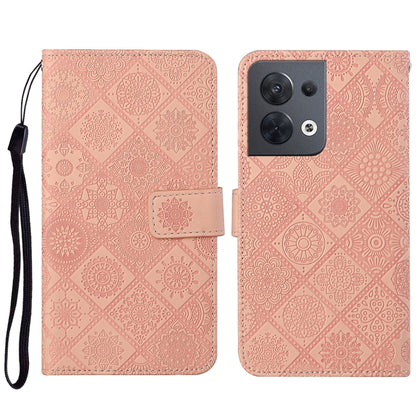 Ethnic Style Embossed Pattern Leather Phone Case, For Samsung Galaxy A14 5G, For Samsung Galaxy A23e, For OPPO A17, For OPPO A57 2022, For OPPO Reno8, For OPPO Reno8 Pro, For Samsung Galaxy S23 5G, For Samsung Galaxy S23+ 5G                            ...