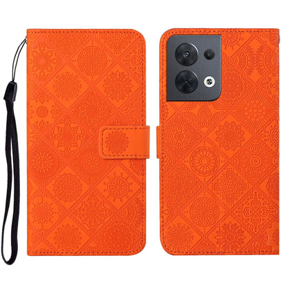 Ethnic Style Embossed Pattern Leather Phone Case, For Samsung Galaxy A14 5G, For Samsung Galaxy A23e, For OPPO A17, For OPPO A57 2022, For OPPO Reno8, For OPPO Reno8 Pro, For Samsung Galaxy S23 5G, For Samsung Galaxy S23+ 5G                            ...