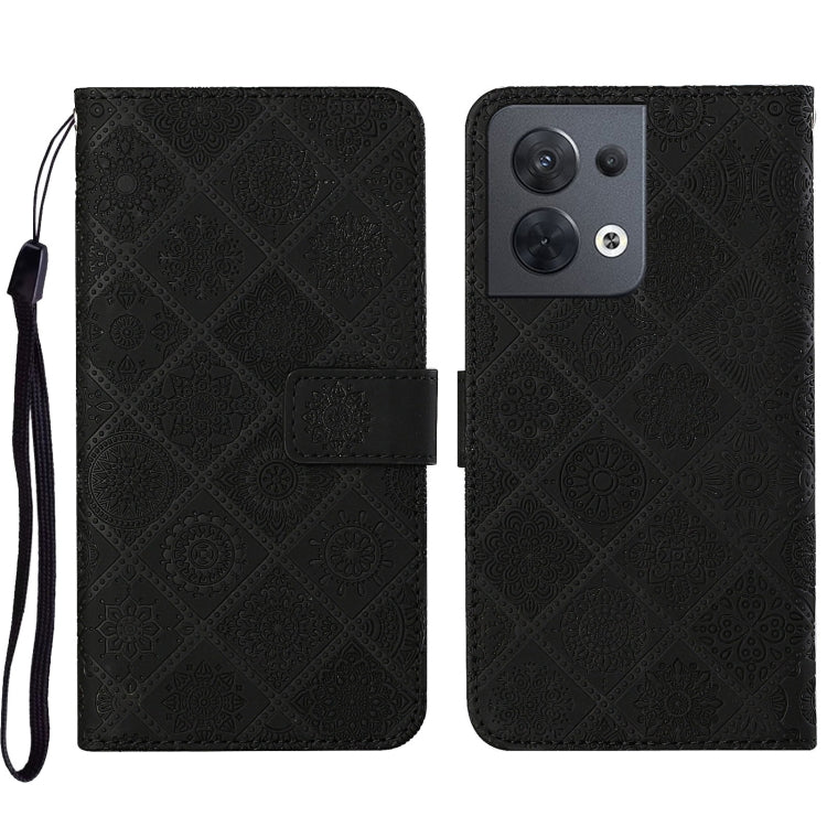 Ethnic Style Embossed Pattern Leather Phone Case, For Samsung Galaxy A14 5G, For Samsung Galaxy A23e, For OPPO A17, For OPPO A57 2022, For OPPO Reno8, For OPPO Reno8 Pro, For Samsung Galaxy S23 5G, For Samsung Galaxy S23+ 5G                            ...