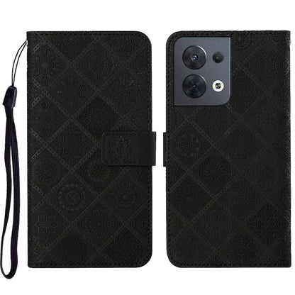 Ethnic Style Embossed Pattern Leather Phone Case, For Samsung Galaxy A14 5G, For Samsung Galaxy A23e, For OPPO A17, For OPPO A57 2022, For OPPO Reno8, For OPPO Reno8 Pro, For Samsung Galaxy S23 5G, For Samsung Galaxy S23+ 5G                            ...