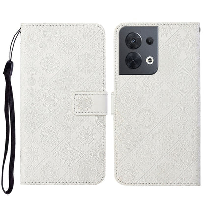 Ethnic Style Embossed Pattern Leather Phone Case, For Samsung Galaxy A14 5G, For Samsung Galaxy A23e, For OPPO A17, For OPPO A57 2022, For OPPO Reno8, For OPPO Reno8 Pro, For Samsung Galaxy S23 5G, For Samsung Galaxy S23+ 5G                            ...