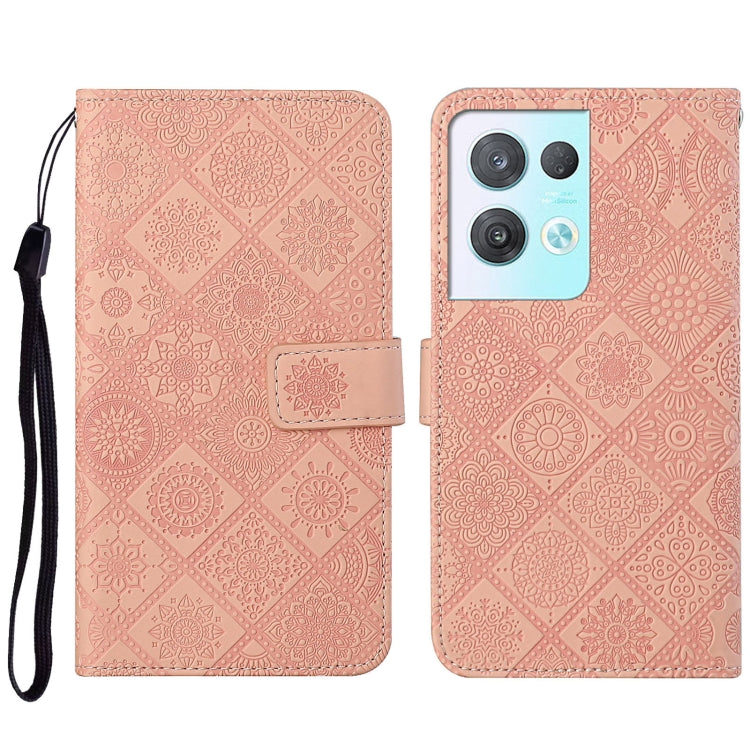 Ethnic Style Embossed Pattern Leather Phone Case, For Samsung Galaxy A14 5G, For Samsung Galaxy A23e, For OPPO A17, For OPPO A57 2022, For OPPO Reno8, For OPPO Reno8 Pro, For Samsung Galaxy S23 5G, For Samsung Galaxy S23+ 5G                            ...