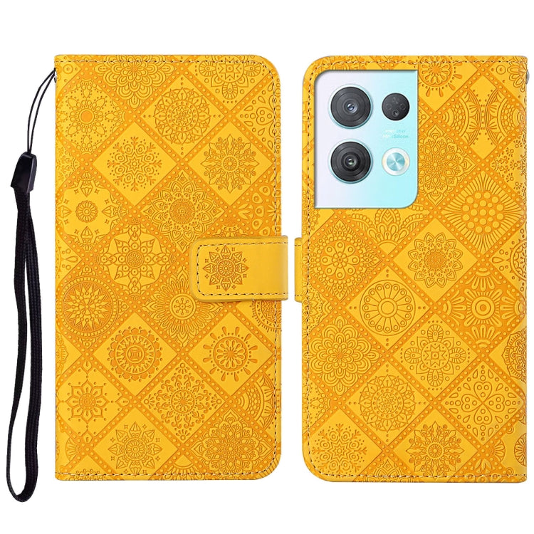 Ethnic Style Embossed Pattern Leather Phone Case, For Samsung Galaxy A14 5G, For Samsung Galaxy A23e, For OPPO A17, For OPPO A57 2022, For OPPO Reno8, For OPPO Reno8 Pro, For Samsung Galaxy S23 5G, For Samsung Galaxy S23+ 5G                            ...