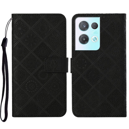 Ethnic Style Embossed Pattern Leather Phone Case, For Samsung Galaxy A14 5G, For Samsung Galaxy A23e, For OPPO A17, For OPPO A57 2022, For OPPO Reno8, For OPPO Reno8 Pro, For Samsung Galaxy S23 5G, For Samsung Galaxy S23+ 5G                            ...