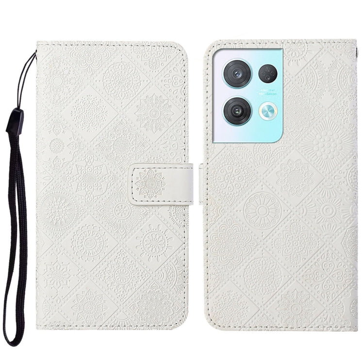 Ethnic Style Embossed Pattern Leather Phone Case, For Samsung Galaxy A14 5G, For Samsung Galaxy A23e, For OPPO A17, For OPPO A57 2022, For OPPO Reno8, For OPPO Reno8 Pro, For Samsung Galaxy S23 5G, For Samsung Galaxy S23+ 5G                            ...