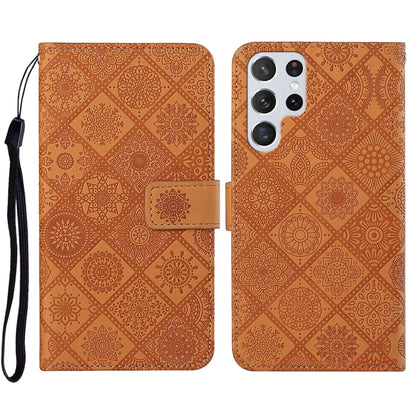 Ethnic Style Embossed Pattern Leather Phone Case, For Samsung Galaxy A14 5G, For Samsung Galaxy A23e, For OPPO A17, For OPPO A57 2022, For OPPO Reno8, For OPPO Reno8 Pro, For Samsung Galaxy S23 5G, For Samsung Galaxy S23+ 5G                            ...
