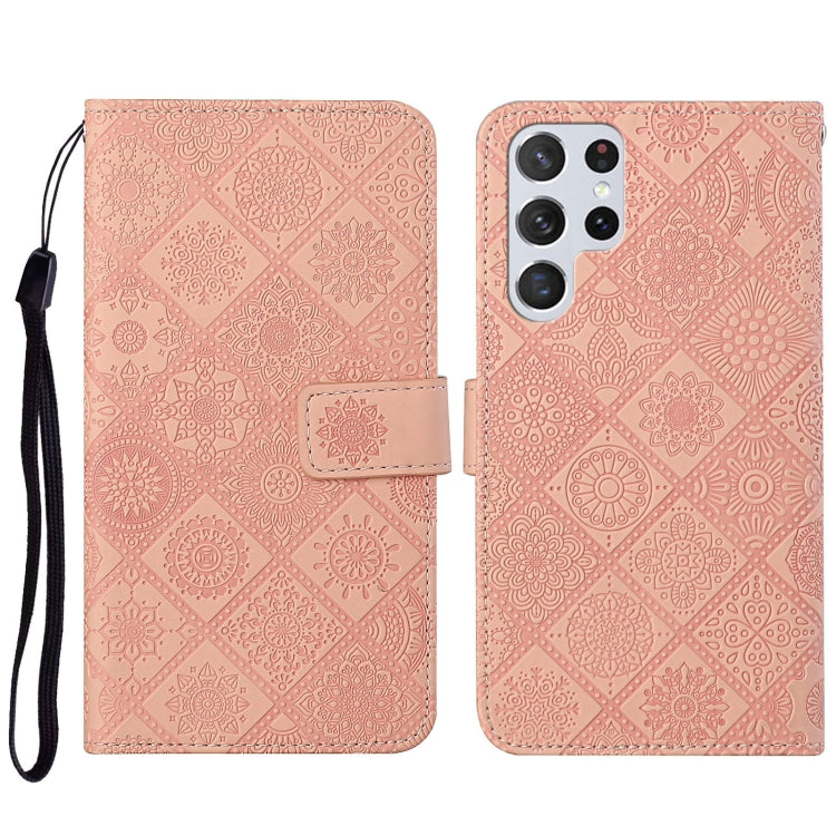 Ethnic Style Embossed Pattern Leather Phone Case, For Samsung Galaxy A14 5G, For Samsung Galaxy A23e, For OPPO A17, For OPPO A57 2022, For OPPO Reno8, For OPPO Reno8 Pro, For Samsung Galaxy S23 5G, For Samsung Galaxy S23+ 5G                            ...