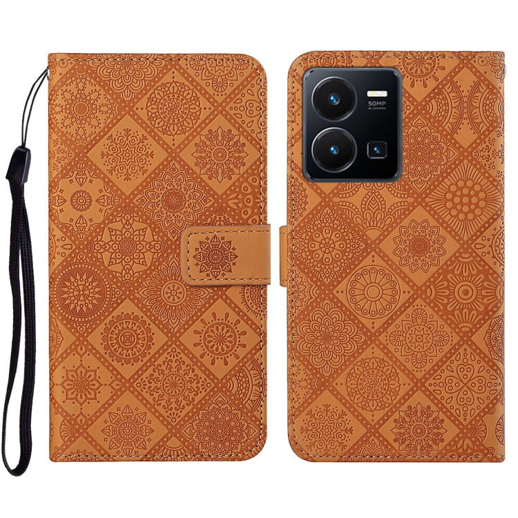 Ethnic Style Embossed Pattern Leather Phone Case, For Samsung Galaxy A14 5G, For Samsung Galaxy A23e, For OPPO A17, For OPPO A57 2022, For OPPO Reno8, For OPPO Reno8 Pro, For Samsung Galaxy S23 5G, For Samsung Galaxy S23+ 5G                            ...