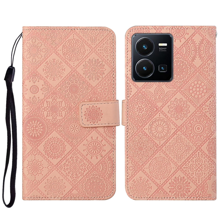 Ethnic Style Embossed Pattern Leather Phone Case, For Samsung Galaxy A14 5G, For Samsung Galaxy A23e, For OPPO A17, For OPPO A57 2022, For OPPO Reno8, For OPPO Reno8 Pro, For Samsung Galaxy S23 5G, For Samsung Galaxy S23+ 5G                            ...