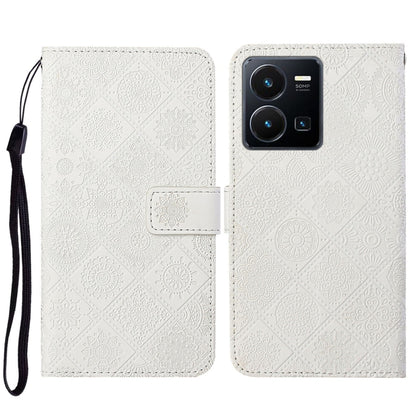 Ethnic Style Embossed Pattern Leather Phone Case, For Samsung Galaxy A14 5G, For Samsung Galaxy A23e, For OPPO A17, For OPPO A57 2022, For OPPO Reno8, For OPPO Reno8 Pro, For Samsung Galaxy S23 5G, For Samsung Galaxy S23+ 5G                            ...