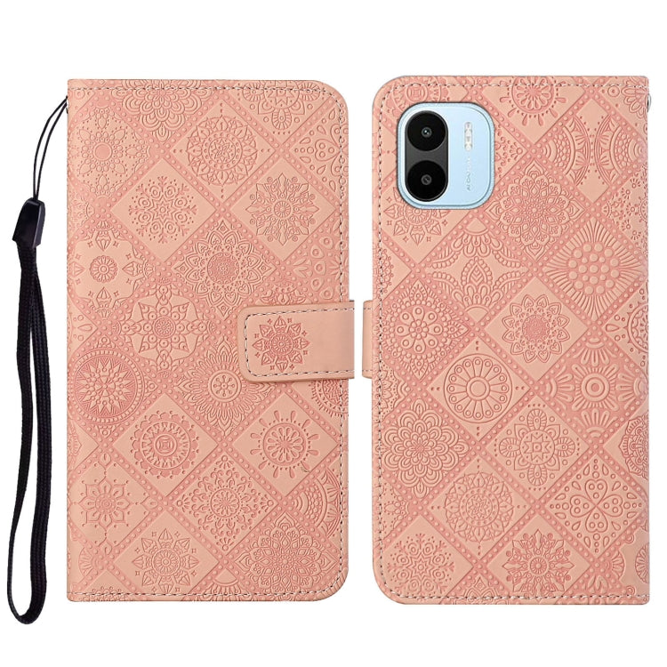 Ethnic Style Embossed Pattern Leather Phone Case, For Samsung Galaxy A14 5G, For Samsung Galaxy A23e, For OPPO A17, For OPPO A57 2022, For OPPO Reno8, For OPPO Reno8 Pro, For Samsung Galaxy S23 5G, For Samsung Galaxy S23+ 5G                            ...
