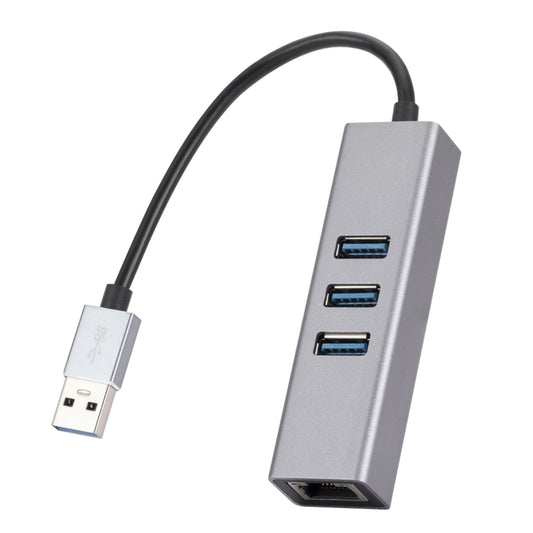 SL-030 千兆网卡USB转 RJ45+3个USB 3.0 转换集线器HUB, USB to RJ45 & 3 x USB