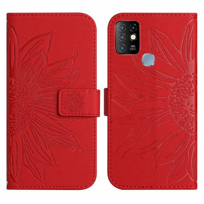 Skin Feel Sun Flower Pattern Flip Leather Phone Case with Lanyard, For Infinix Hot 10, For Infinix Hot 10i / Smart 5 Pro, For Infinix Hot 10S / 10S NFC, For Infinix Hot 11, For Infinix Hot 11S, For Infinix Hot 11S NFC, For Infinix Hot 12               ...