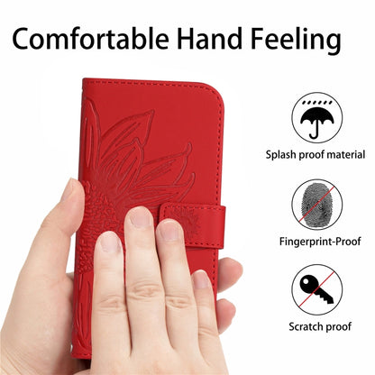 Skin Feel Sun Flower Pattern Flip Leather Phone Case with Lanyard, For Infinix Hot 10, For Infinix Hot 10i / Smart 5 Pro, For Infinix Hot 10S / 10S NFC, For Infinix Hot 11, For Infinix Hot 11S, For Infinix Hot 11S NFC, For Infinix Hot 12               ...