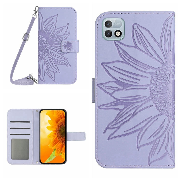 Skin Feel Sun Flower Pattern Flip Leather Phone Case with Lanyard, For Infinix Hot 10, For Infinix Hot 10i / Smart 5 Pro, For Infinix Hot 10S / 10S NFC, For Infinix Hot 11, For Infinix Hot 11S, For Infinix Hot 11S NFC, For Infinix Hot 12               ...