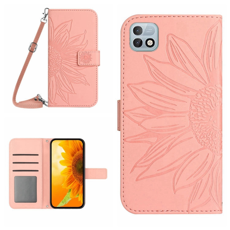 Skin Feel Sun Flower Pattern Flip Leather Phone Case with Lanyard, For Infinix Hot 10, For Infinix Hot 10i / Smart 5 Pro, For Infinix Hot 10S / 10S NFC, For Infinix Hot 11, For Infinix Hot 11S, For Infinix Hot 11S NFC, For Infinix Hot 12               ...