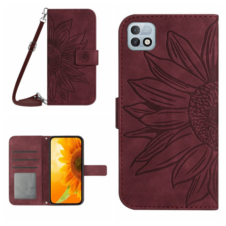 Skin Feel Sun Flower Pattern Flip Leather Phone Case with Lanyard, For Infinix Hot 10, For Infinix Hot 10i / Smart 5 Pro, For Infinix Hot 10S / 10S NFC, For Infinix Hot 11, For Infinix Hot 11S, For Infinix Hot 11S NFC, For Infinix Hot 12               ...