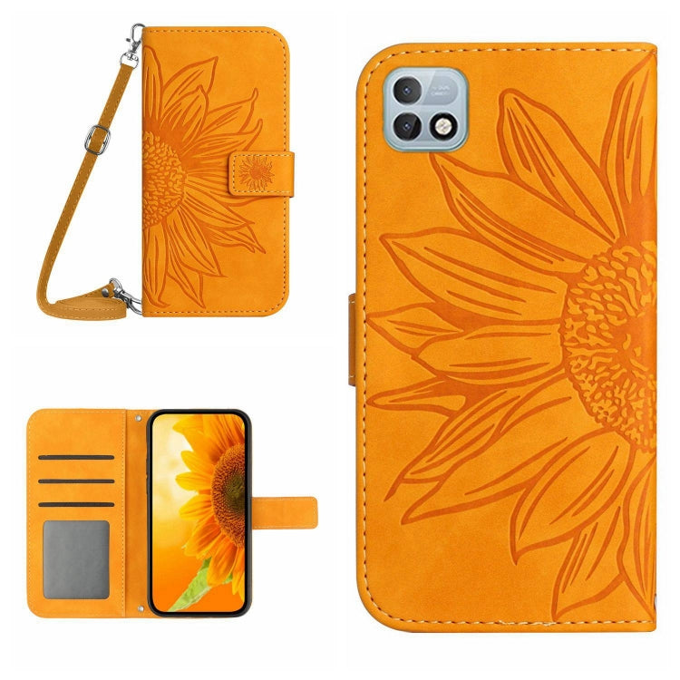 Skin Feel Sun Flower Pattern Flip Leather Phone Case with Lanyard, For Infinix Hot 10, For Infinix Hot 10i / Smart 5 Pro, For Infinix Hot 10S / 10S NFC, For Infinix Hot 11, For Infinix Hot 11S, For Infinix Hot 11S NFC, For Infinix Hot 12               ...